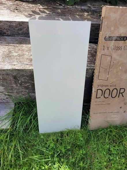 Photo of free Gloss slab cupboard doors (Wimborne,Colehill) #3