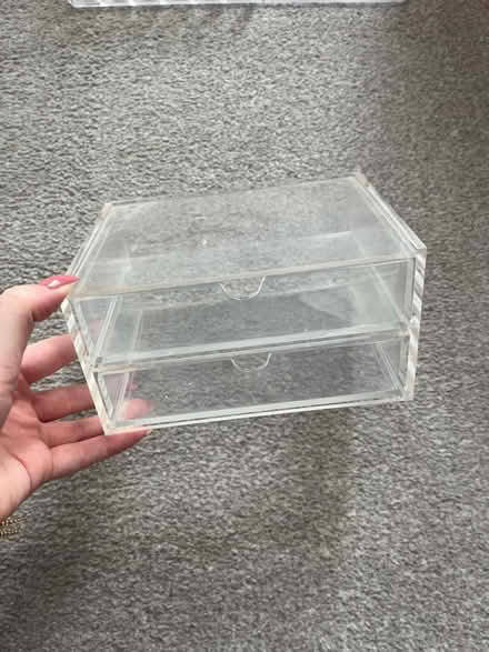 Photo of free clear acrylic mini drawers (SK1, central stockport) #1