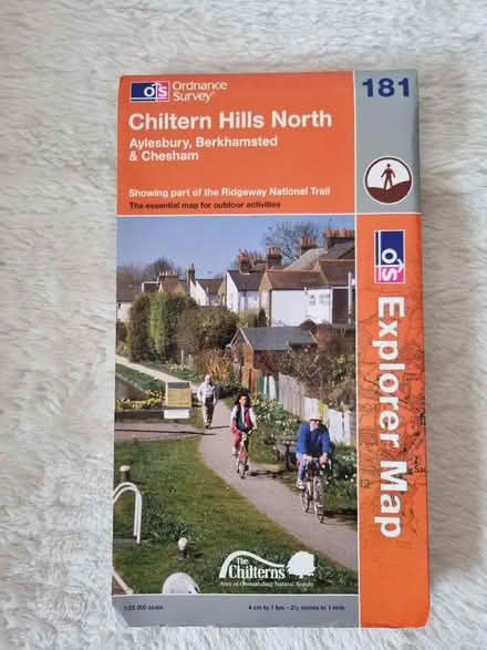 Photo of free Ordinance Survey map Chiltern Hills North (Salph End MK41) #1