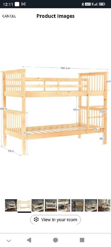 Photo of free Pine bunk beds (Caerphilly CF83) #4