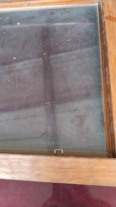 Photo of free brown frame & glass (Allen) #1