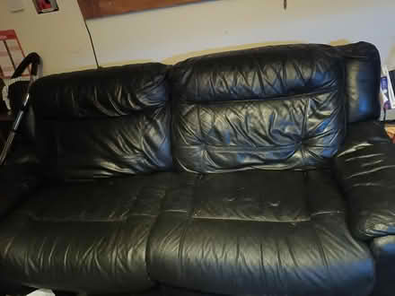 Photo of free X2 sofas (Lutterworth le17) #2