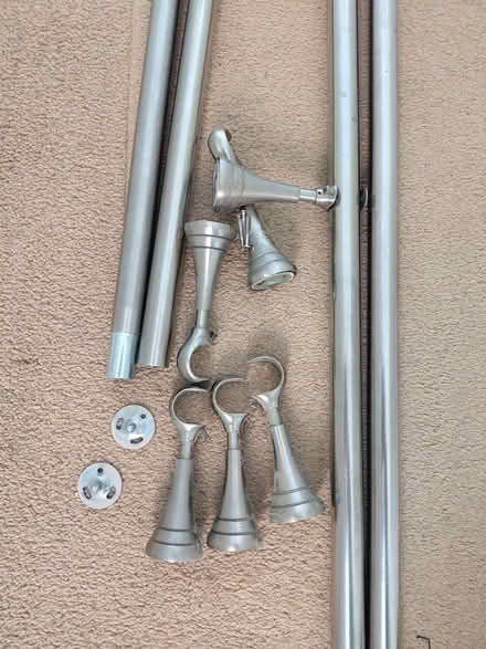 Photo of free 2x curtain rail (South Hitchin, SG4 9) #2