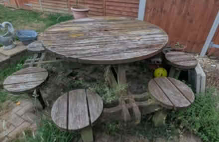 Photo of free Solid wooden bench (Titchfield PO14) #1