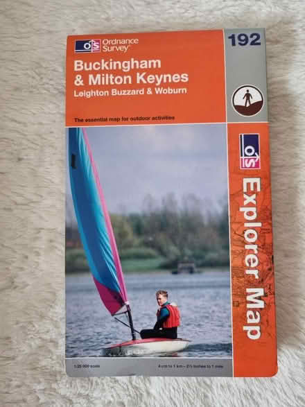 Photo of free Ordinance Survey map Buckingham and Milton Keynes (Salph End MK41) #1