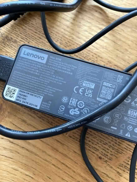 Photo of free Lenovo laptop charger and adapter (Firswood M16) #3