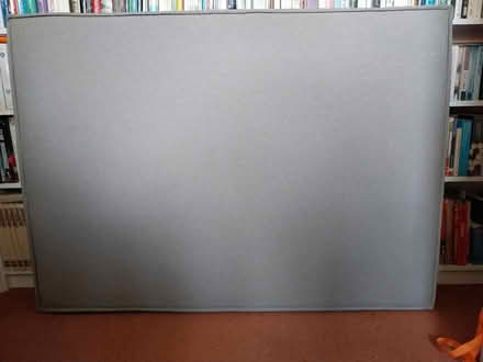 Photo of free Pale grey double bed headboard (Verwood BH31) #1