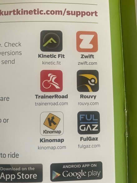 Photo of free Kinetic Smart 2 Indoor Bike Trainer (Greystones) #3