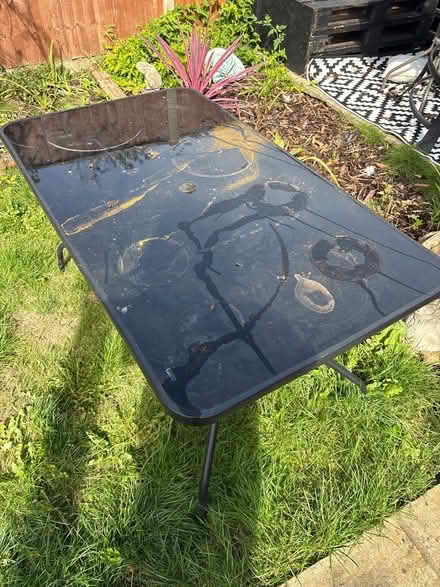 Photo of free Glass garden table (Havant PO9) #1
