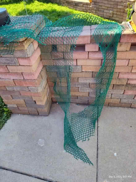Photo of free PVC spider, netting scraps (Westmont) #2
