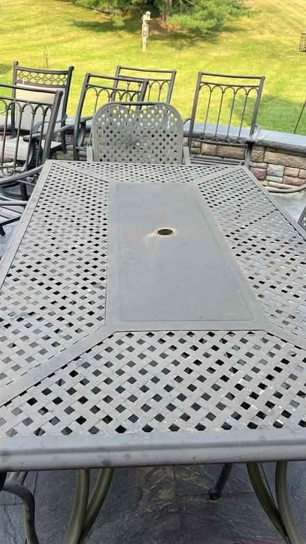 Photo of free Wrought iron patio set (East Bradford) #1
