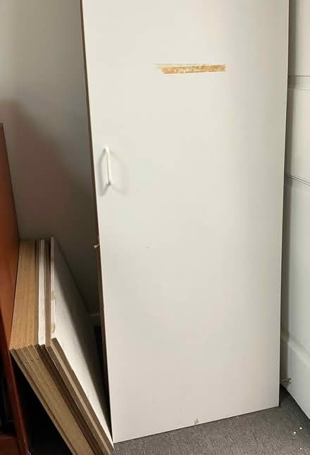 Photo of free Large white cabinet (221 chestnut street, 19106) #1