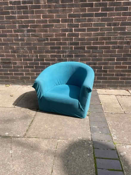 Photo of free Low comfy chair (SW11 near Battersea Park Road) #3