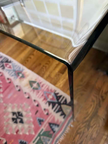 Photo of free Very Nice Glass Desk (Heavy) (bed Stuy) #3