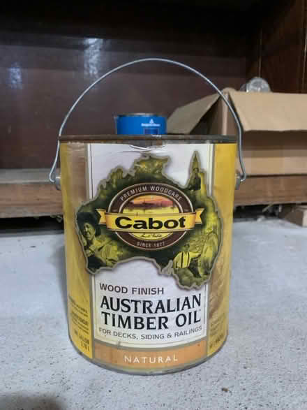 Photo of free Australian timber oil (Lexington) #1
