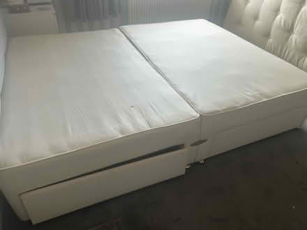 Photo of free 5ft bed base with draws (Portchester fareham) #1