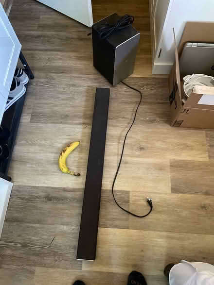 Photo of free Sound bar with subwoofer (Airport area) #1