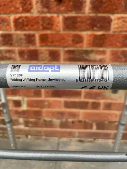 Photo of free Walking frame (Wyman’s brook, Cheltenham) #2