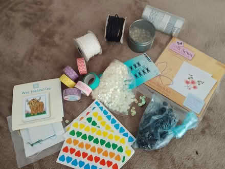 Photo of free craft/sewing mixture (Scotstoun, Glasgow) #2