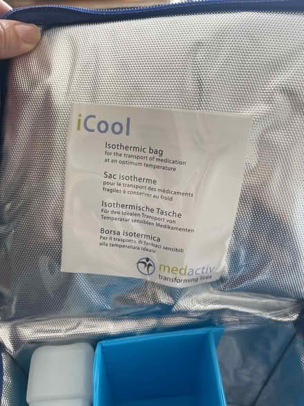 Photo of free Isothermic Bag for Medication (KT7) #2