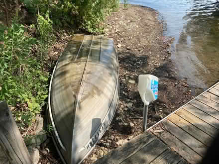 Photo of free 12’ Aluminum Rowboat (Lake Moraine) #4