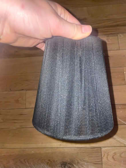 Photo of free Silver table lamp (Dennistoun G31) #2
