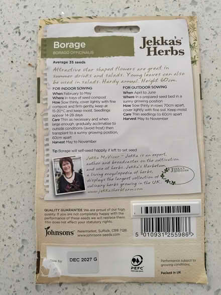 Photo of free Borage seeds (South Hitchin, SG4 9) #2