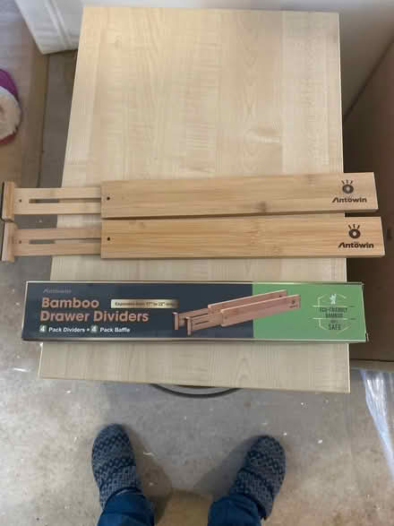 Photo of free Bamboo drawer dividers (Greenfield CH8) #1