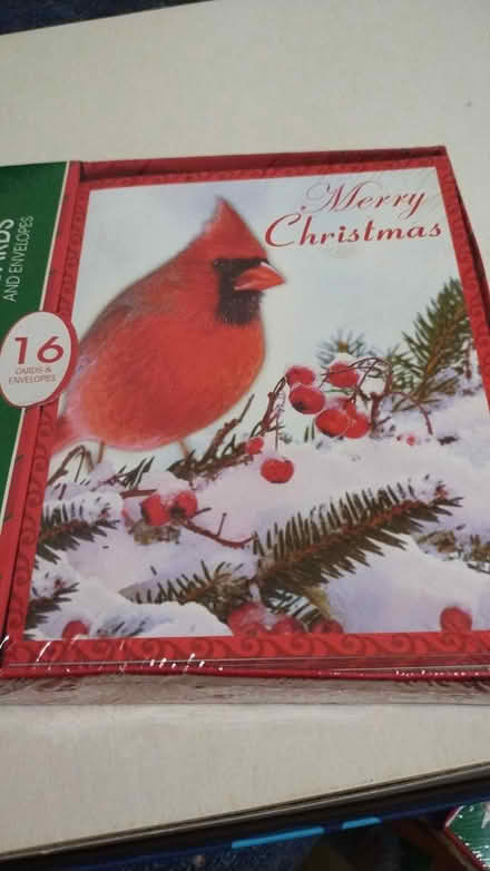 Photo of free Cardinal Christmas cards (Allen) #1