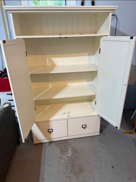 Photo of free Great wood wardrobe (Winnetka) #1