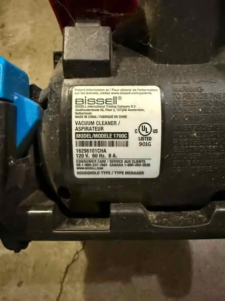 Photo of free Bissell Vacuum Cleaner (Madrona) #3