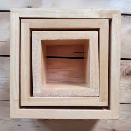 Photo of free Set of 3 wall mounted square shelves from Next (Bishopston BS7) #1