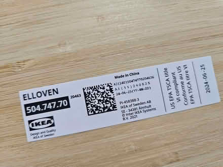 Photo of free IKEA Elloven monitor stand with drawer (Radford Semele CV31) #2