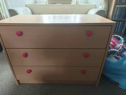 Photo of free 3 drawer chest (topsham) #1