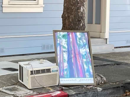 Photo of free Air-conditioner & LG Poster frame (6 G street, San Rafael) #1