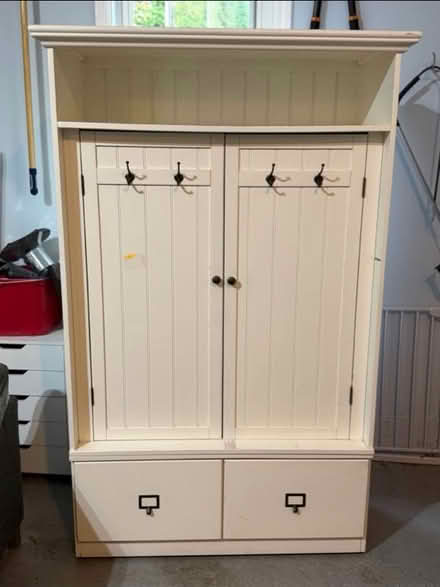 Photo of free Great wood wardrobe (Winnetka) #2