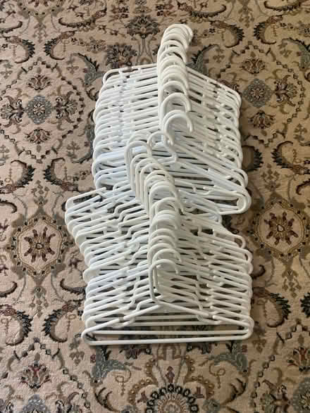 Photo of free Baby hangers - white (Skokie) #1