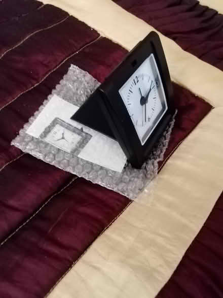 Photo of free Small folding clock black (Tonbridge) #2