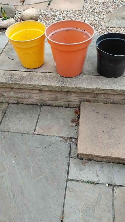 Photo of free Bucket planters large (Sheffield 12 S12) #1