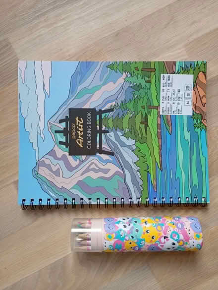 Photo of free Colouring book and pencils (Camborne, Cornwall) #1