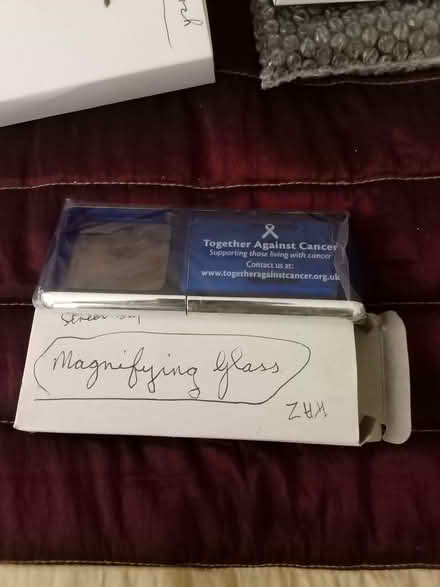 Photo of free Blue lighted 3x magnifier (Tonbridge) #1