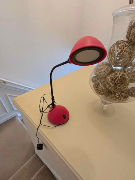 Photo of free Pink desk lamp (Cascades area Sterling, Va) #1