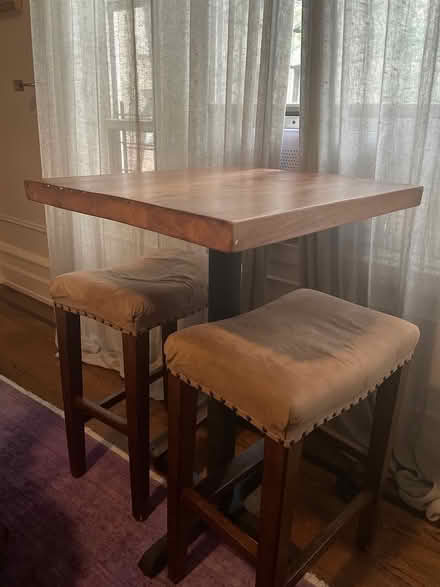 Photo of free Counter Height Table with Stools (Upper West Side) #1