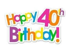 Photo of 40th birthday decoration (Woodhouse S13) #3