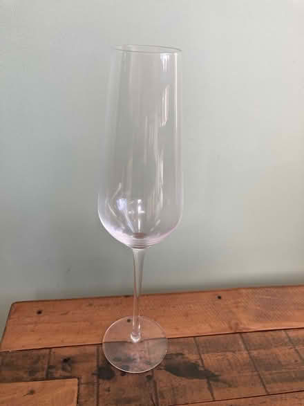 Photo of free 7 large champagne flutes (Tollerton NG12) #1