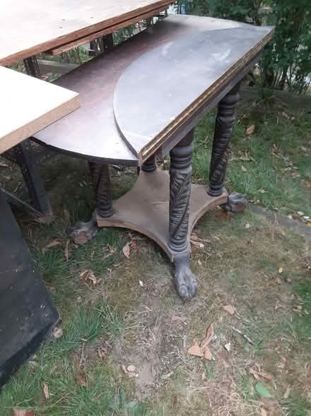 Photo of free Round table with flaps (Jamaica Plain) #1