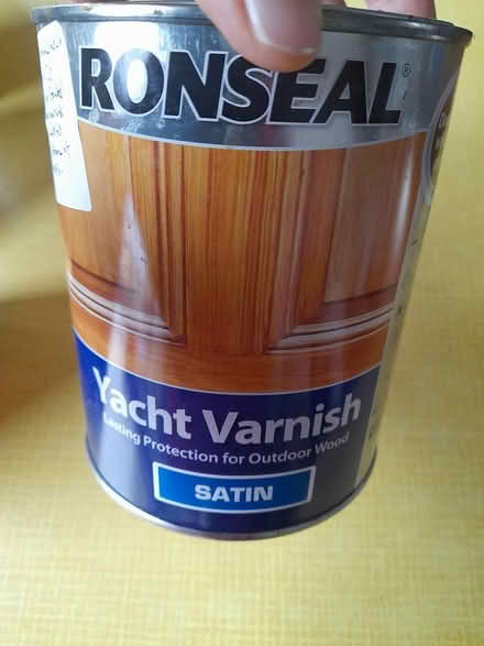 Photo of free Yacht varnish (SW Edinburgh EH14) #1