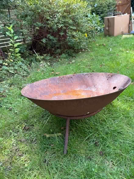 Photo of free Fire pit and wood (Belsize Park NW3) #1