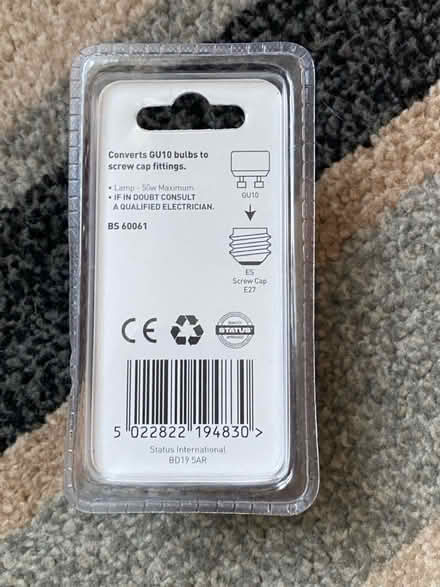 Photo of free Light bulb converter (Jennett's Park RG12) #3