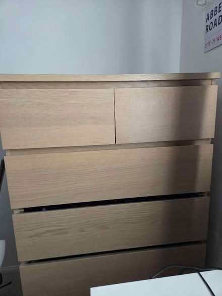 Photo of free chest of drawers(malm) (Abbeyhill EH7) #2
